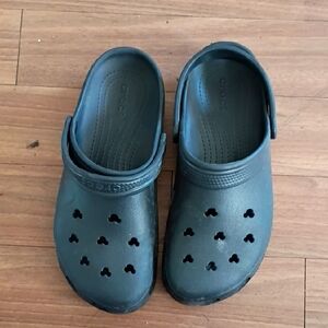 Crocs Men's Black Mickey Mouse Crocs Size 12